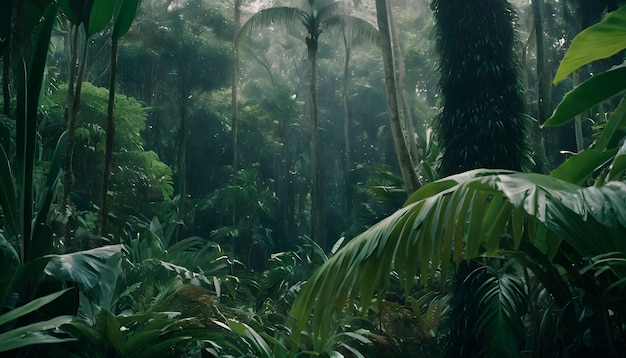 사진 열대 숲
