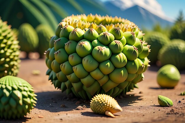 Tropical fruit durian delicious foreign imported fruit expensive durian wallpaper background