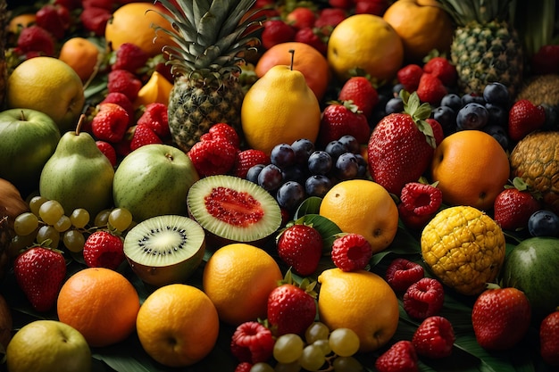 열대 과일 메들리 마법