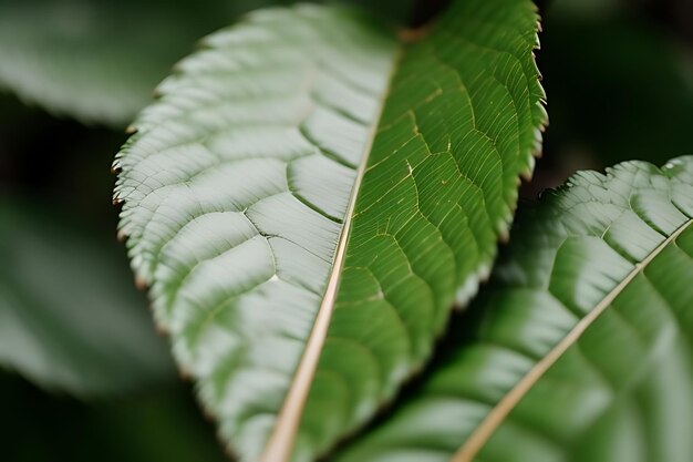 Photo tropical green leaves background