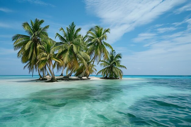 A Tropical Island Is Captured In All Its Beauty