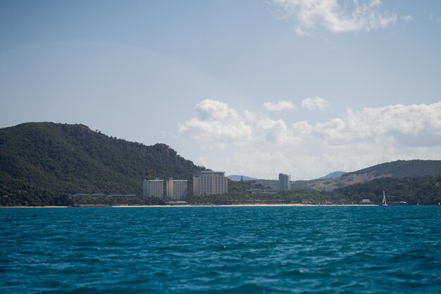 Tropical islands and super yachts in queensland australia