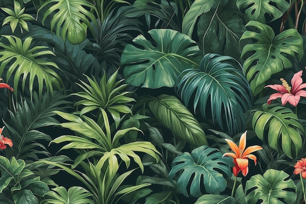 Tropical Jungle Wallpaper