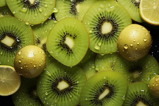 Tropical Kiwi Symphony Juicy and Sweet Kiwi image photography