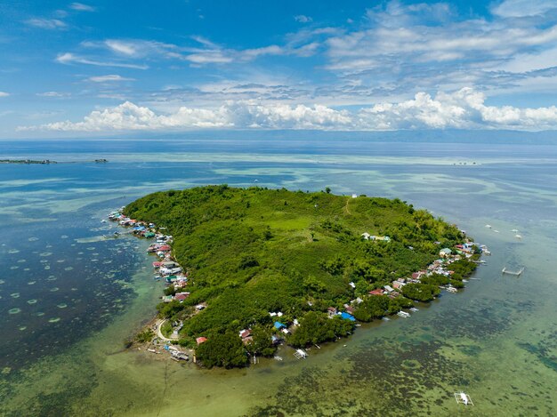 Photo tropical landscape in the philippines