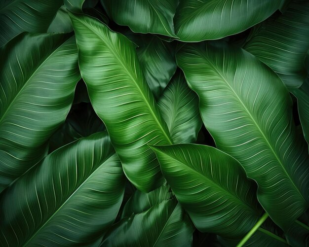 Tropical leaf texture nature background for eco abstract concept