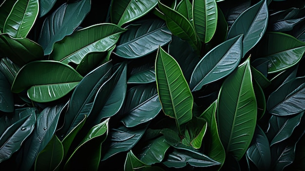 tropical leaves wallpaper HD 8K wallpaper Stock Photographic Image