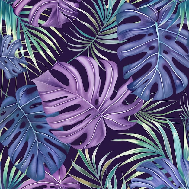 Tropical monstera 3