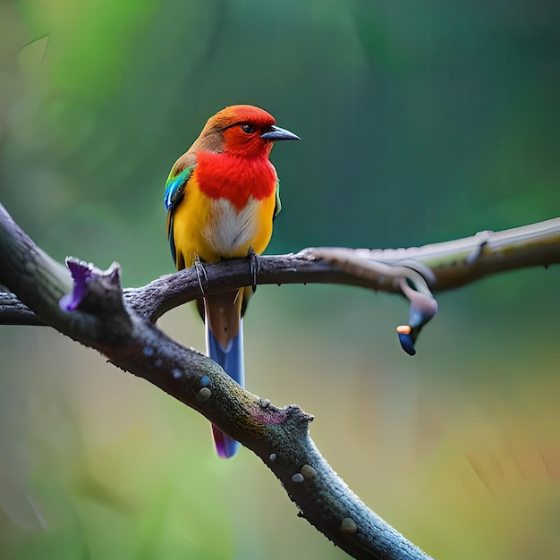 tropical parrot