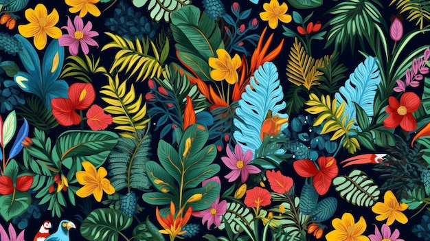 Tropical pattern