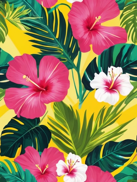 Tropical Punch Burst background