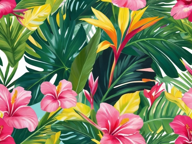 Tropical Punch Burst background