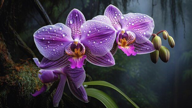 Tropical Rainforest Orchid