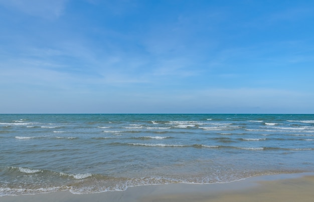 夏の熱帯の海のビーチ