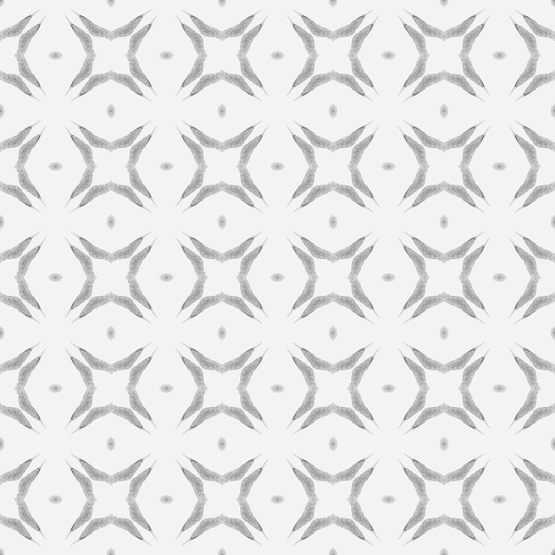 Tropical seamless pattern Black and white