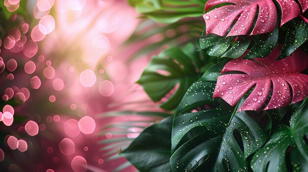 Photo tropical summer background