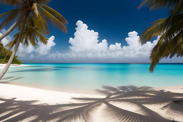 tropical summer beach