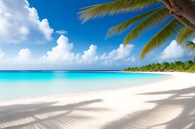 tropical summer beach