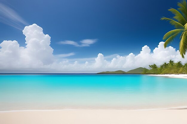 tropical summer beach