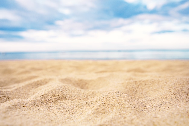 Tropical summer sand beach background