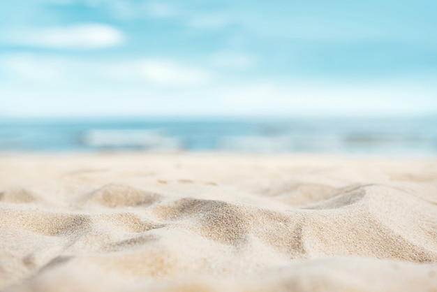 Тропический летний песчаный пляж фон