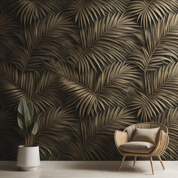 Photo tropical wall