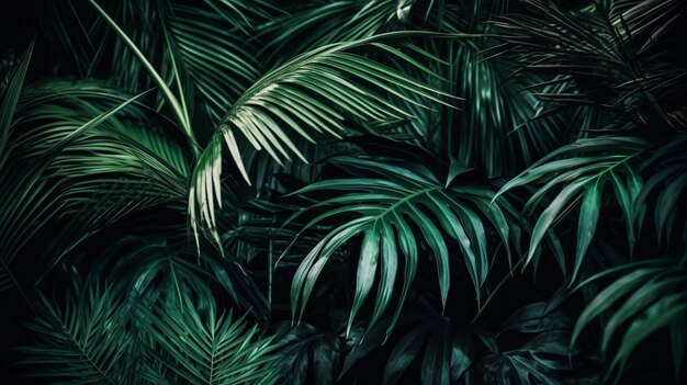 A tropical wallpaper that says palm trees.