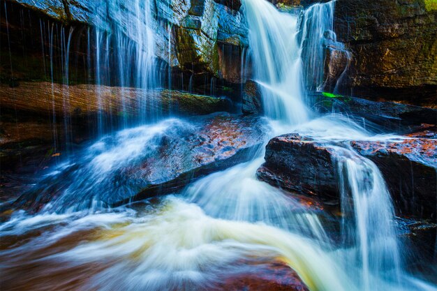 Tropical waterfall