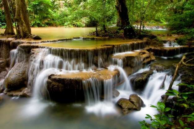 Tropical waterfall