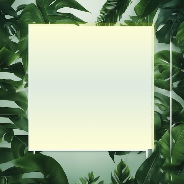 tropical white board
