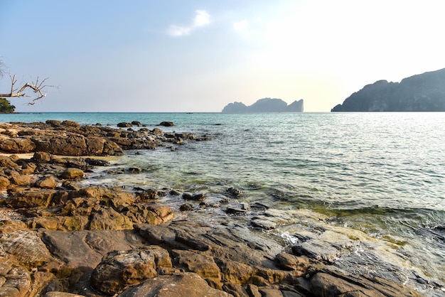 Tropisch paradijs strand Thailand zeegezicht lagune