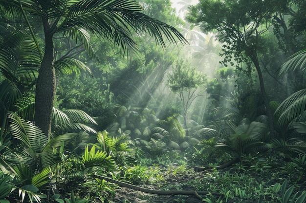 Tropisch regenwoud in Midden-Amerika