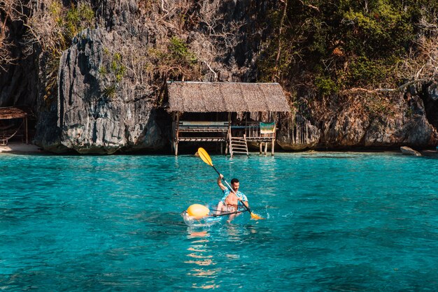 Tropisch strand in Coron, Filipijnen