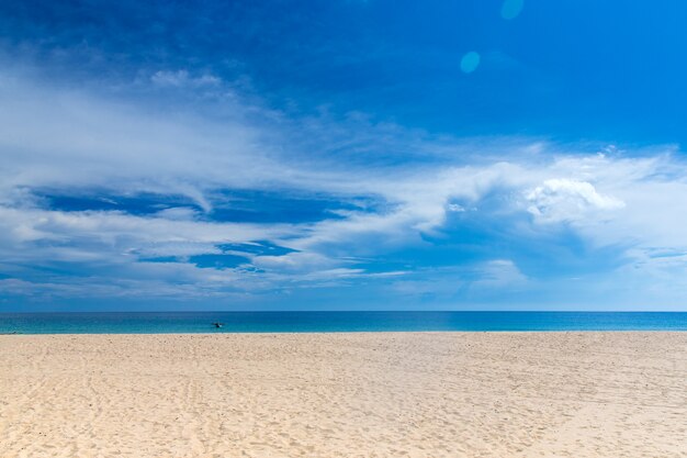 Tropisch strand in sri lanka