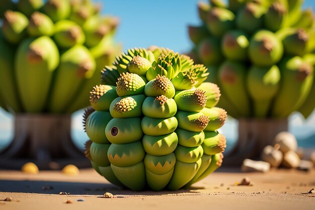 Tropische vruchten durian heerlijke buitenlandse geïmporteerde vruchten dure durian behang achtergrond