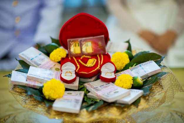 Trouwring thai bruiloft sieraden huwelijk engagementxA