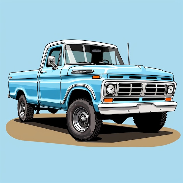 Foto truck trailer tekening formule auto tekening eenvoudige cartoon vrachtwagen tekening auto realistisch