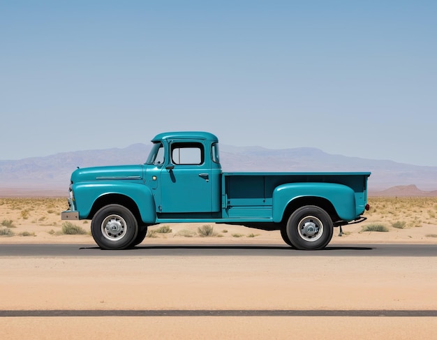 Photo truck vector on a neutral background