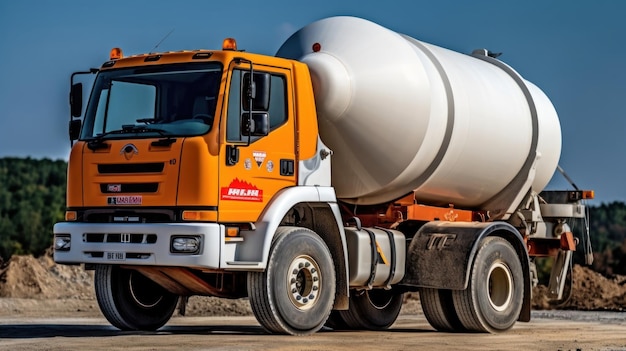 a truck with the word fuel on the front.