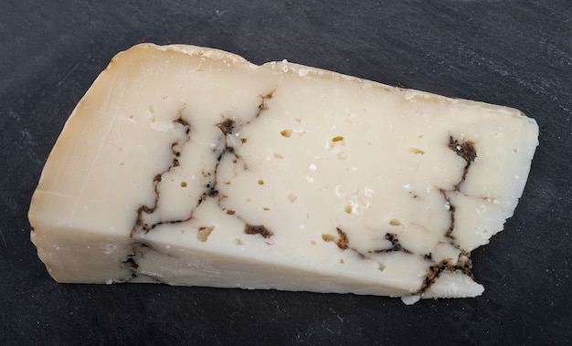 Truffle cheese in studio