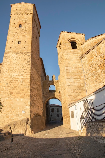 Trujillo, città medievale della provincia di cáceres, spagna. patrimonio mondiale.