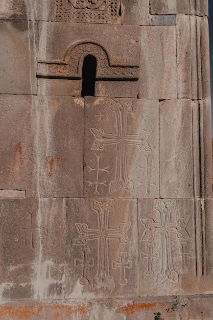 Tsakhat Kar monastery in Yerevan tombstone