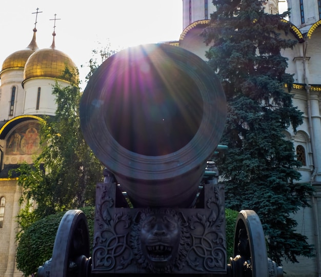 Tsar Cannon in the Moscow Kremlin Russia