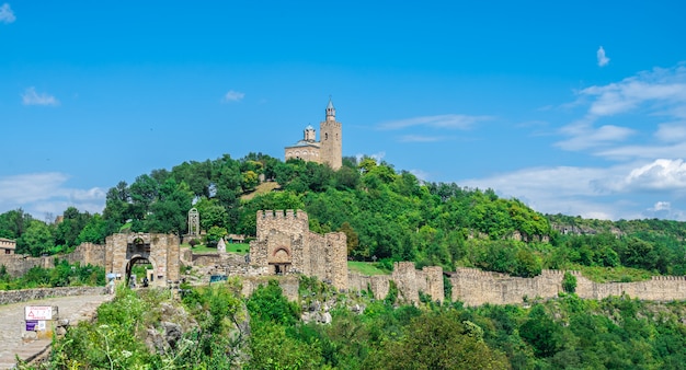 Tsarevets fort in Veliko Tarnovo, Bulgarije