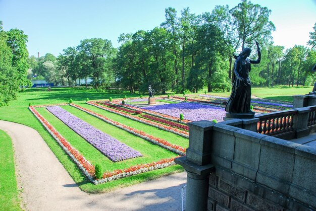 Photo tsarskoye selo pushkin in saint petersburg russia