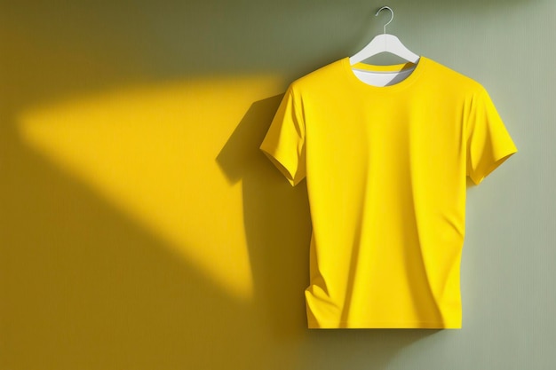 Tshirt background copy space mockup