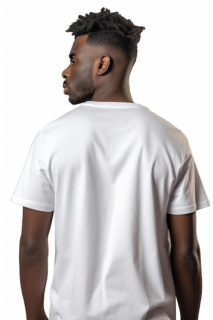 Tshirt Backside View Mockup