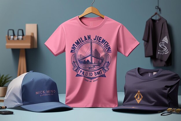 Tshirt and clothing mockups