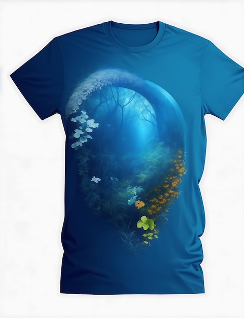 Photo tshirt design inspired by the outdoors