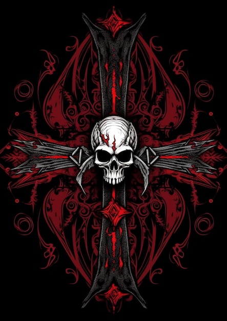 Photo tshirt design skull reaper